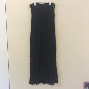 Heartsoul Black Strapless Maxi Dress